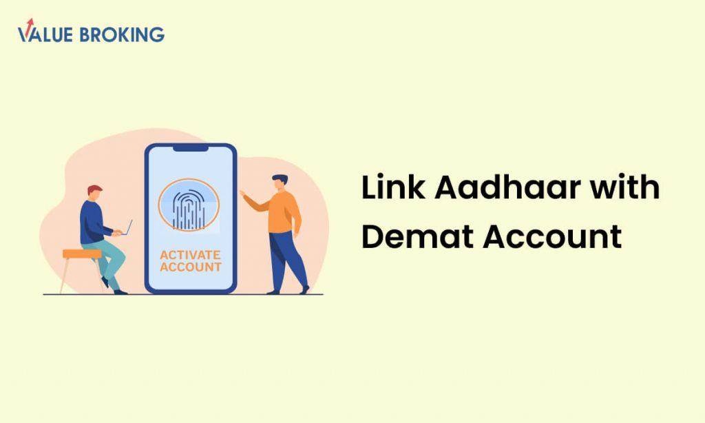 link aadhaar with demat account