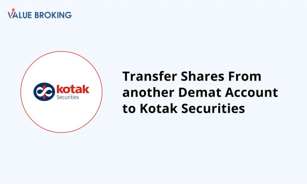 transfer shares from another demat account to kotak securities account