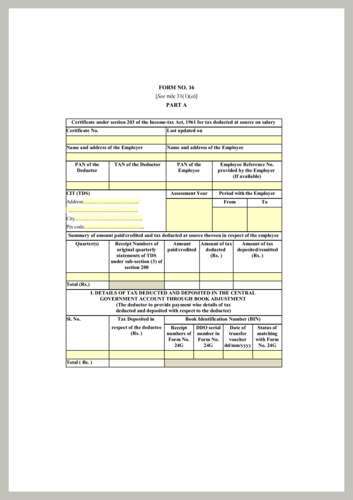 sharekhan form 16