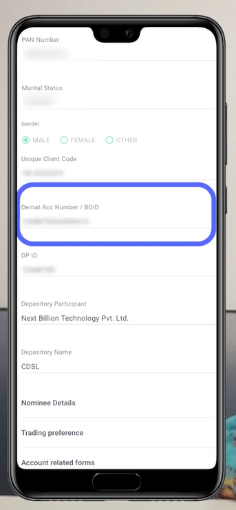 groww demat account number